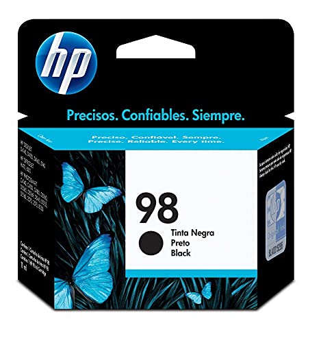 Tinta Y Tóner, Video Games HP Cartucho de tinta 98 negra Original (C9364WL) Compatibilidad Officejet H470wbt, 100 Mobile