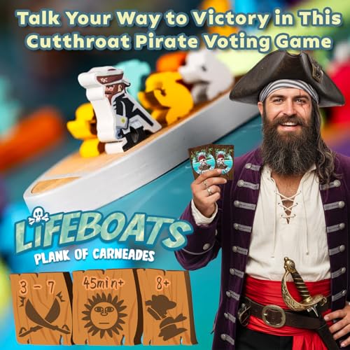 Lifeboats: Plank of Carneades juego de mesa estratégico miniatura 3