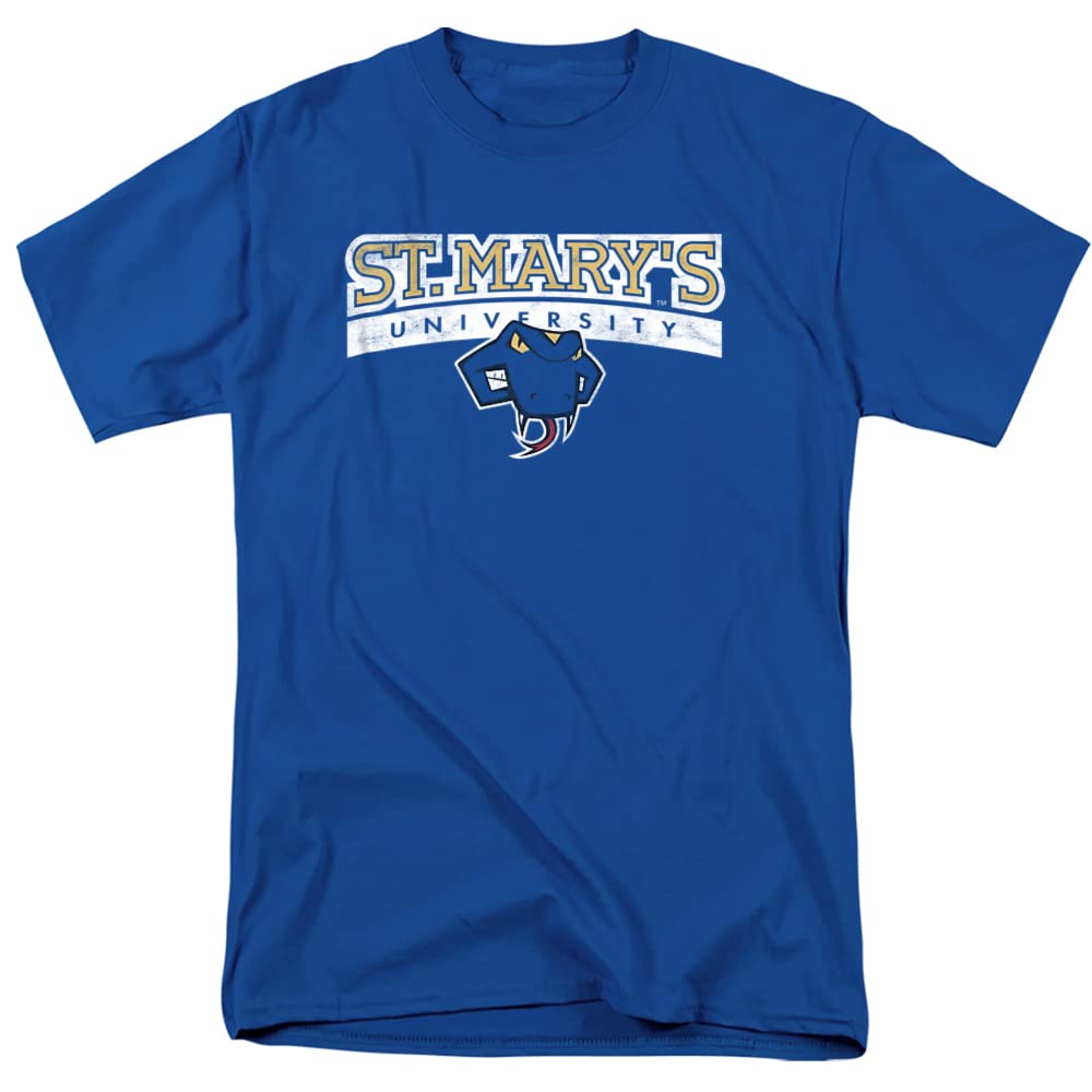 LOGOVISION Official Collegiate Distressed Primary Logo Adult T-Shirt Collection — view 245