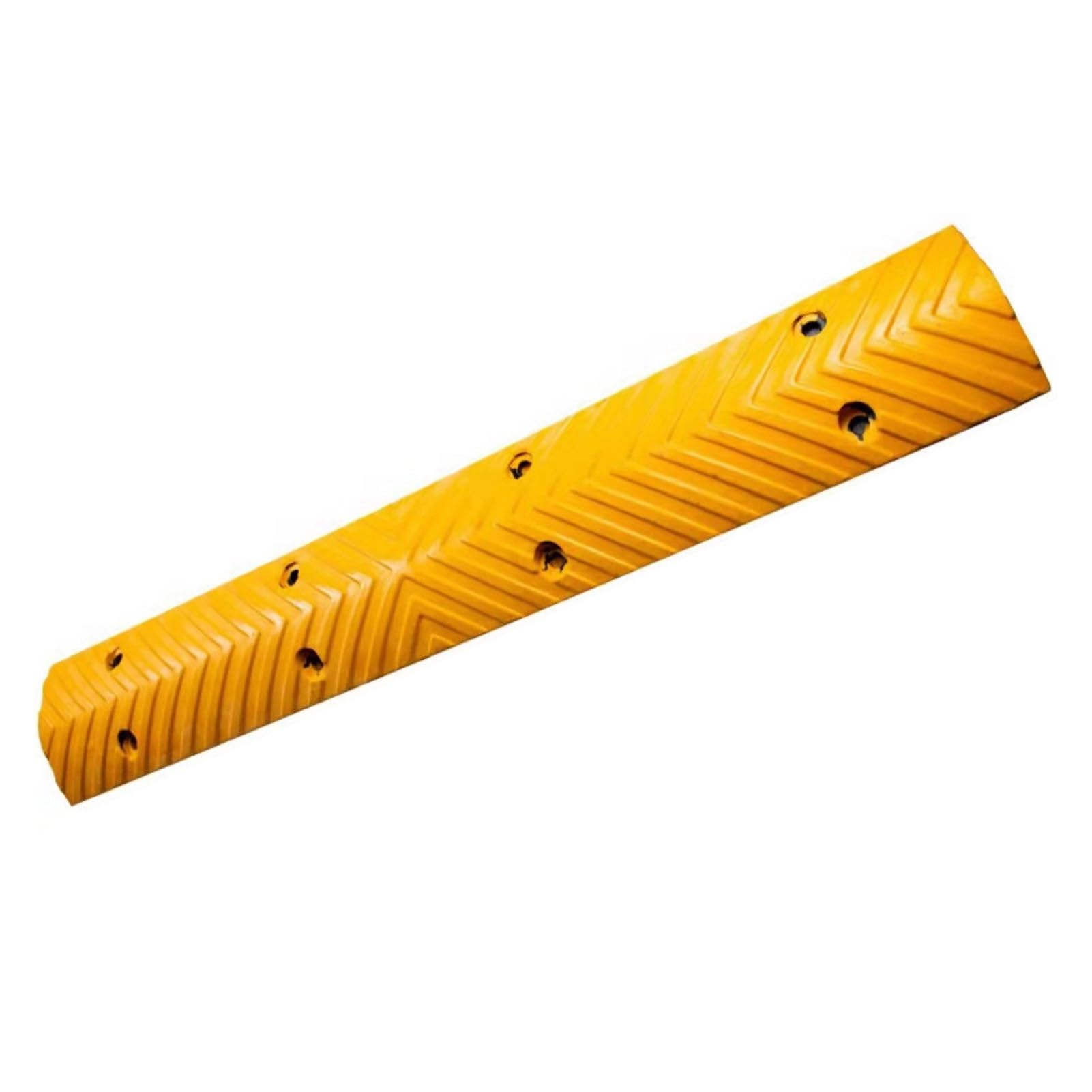 Miniature Modular Rubber Service Ramps with Wire Trough,for Road Garage Entrance,Bicycle Lane