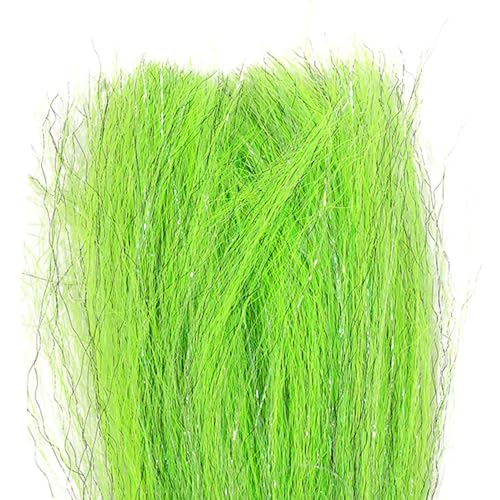 Montana Fly Company MFC Scales 'n Tails Grizzly Chartreuse