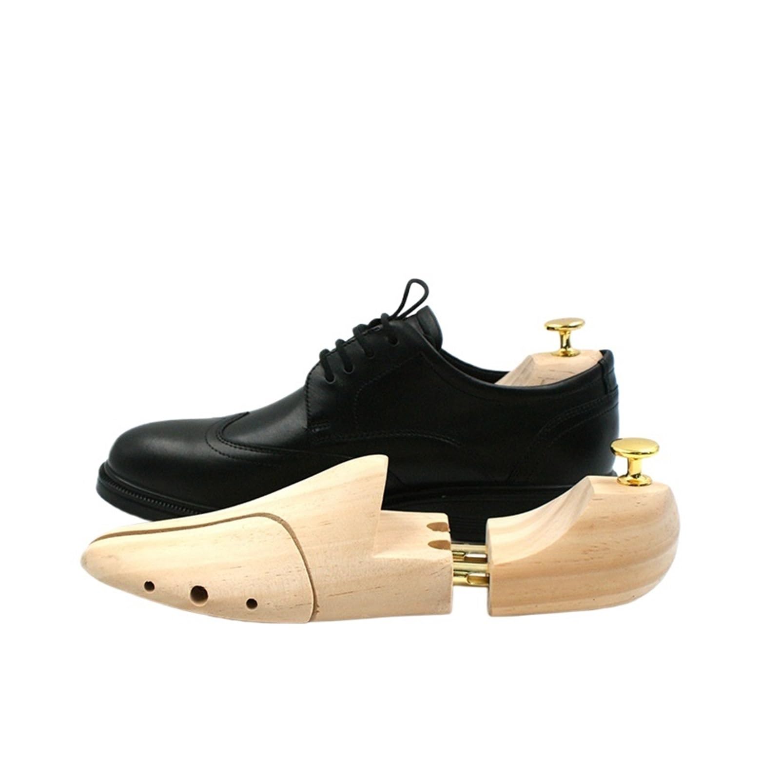 Hormas for Zapatos for Hombres y Mujeres, hormas de Madera Ajustables con Tubo Doble Adecuado para Botas O Zapatillas De Deporte(EUR45-46)