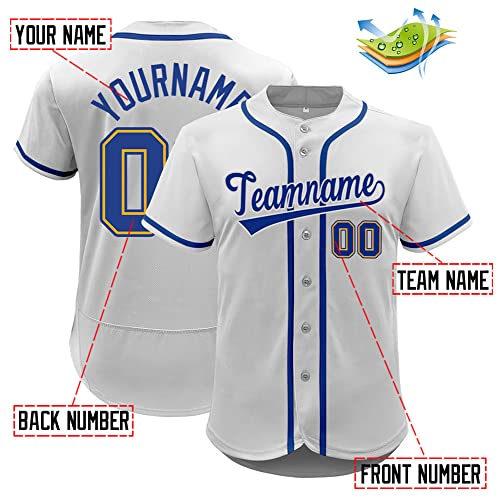 Camiseta personalizada de béisbol deportiva con botones para hombres y mujeres miniatura 2