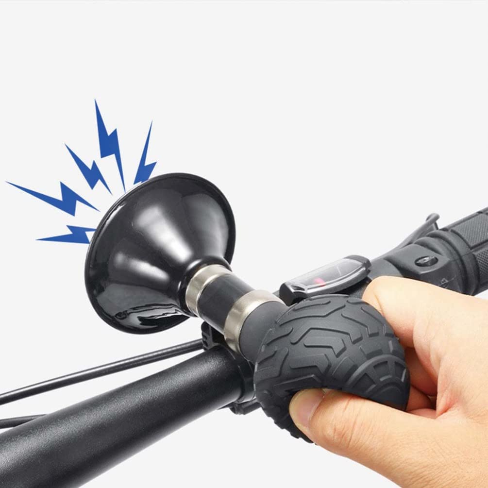 Clacson Per Bicicletta In Metallo Retrò - Con Morsetto Regolabile, Suono Forte E Classico - Foto 7