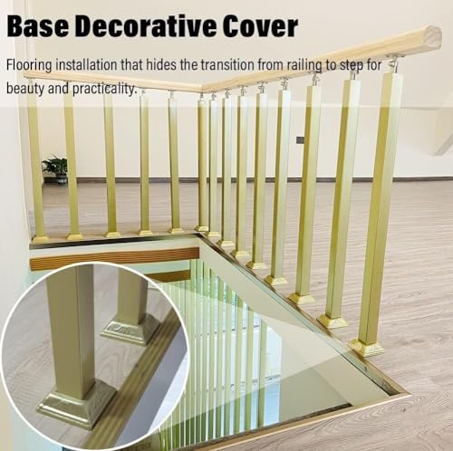 Barandillas para escaleras con soportes móviles que evitan caídas 4