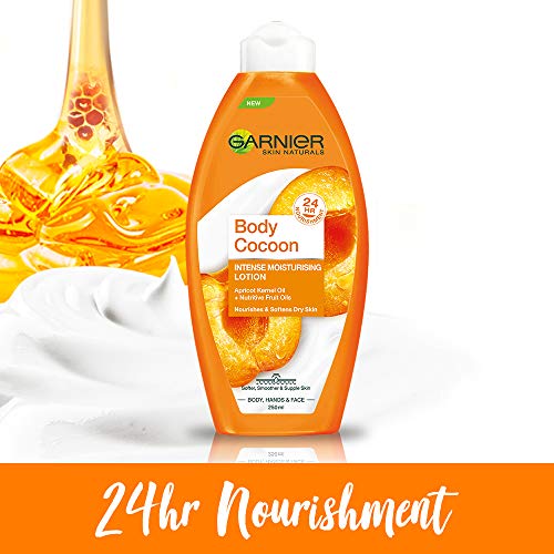 Image of Garnier Body Cocoon Intense Moisturising Lotion for Normal Skin (250ml)