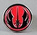 Produktbild Anstecker, Motiv: Star Wars Orden der Jedi-Ritter, Metall, Emaille, Rot / Schwarz