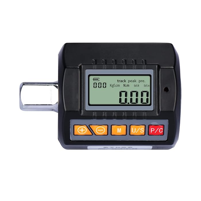 Buy Torque Meter,Adjustable LCD Display Screen 1/2 1/4 3/8inch Digital Torque Wrench Meter
