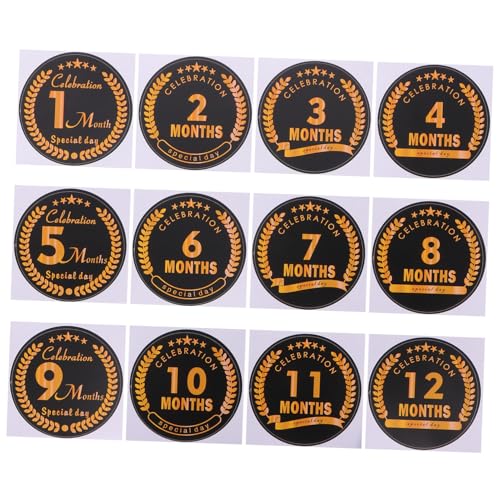 Set Di Adesivi Mensili Per Ragazzo Ragazza Accessori Fotografici Per Per Pietre Miliari