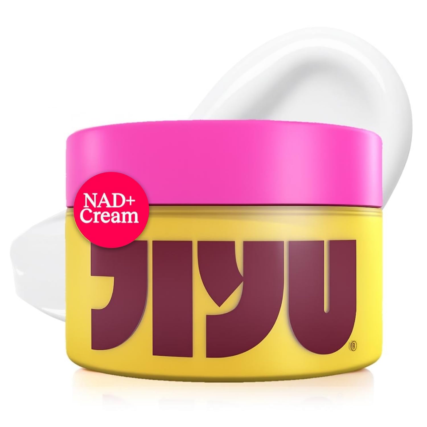 JIYU NAD+ 하이드레이팅 페이스 모이스처라이저 - 빛나고 단단하며 매끄러운 피부를 위한 한국 안티에이징 크림 - 얼굴과 몸을 위한 깊은 수분 공급 및 브라이트닝 데일리 모이스처라이저 크림, 모든 피부 타입 - 50ml
