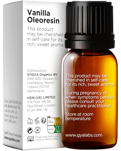 Image of 100% Pure Vanilla Oleoresin Essential Oil for Skin & Diffuser - 0.34 Fl Oz