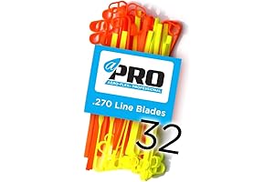 Aero-Flex No More Line! Combo Replacement Flexible Line Blades 32 PRO Pack