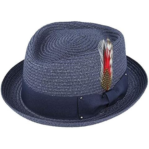MAZ Unisex Crushable Summer Pork Pie Hat Cover