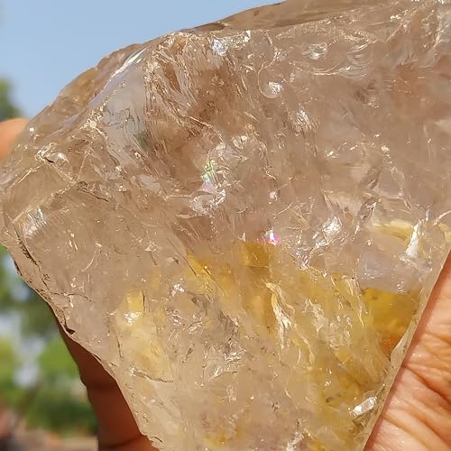 Image of Blessing Crystal Nirvana Quartz Crystal Rainbow Quartz 600 Grams Powerful! Evolution! Achieving Your Life Destiny! Enhances Meditation