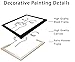 AIANHUA Black and White Bathroom Wall Decor Bad Smell Humorous Wall Art Funny Guest Toilet Picture Print Painting Modern Minimalistic Bathroom Sign