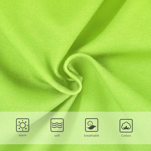 Joisal Lemon Green Grass Gradient Little Girl Panties Toddler Girls Underwear Cotton Durable Undies Kids Briefs 2t3