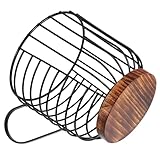 Alipis Kaffeepad-aufbewahrungskorb Aus Organizer Für Kaffeepads Praktischer Halter Für Küche Oder Pausenraum Zur Aufbewahrung Von Snacks Und Obst