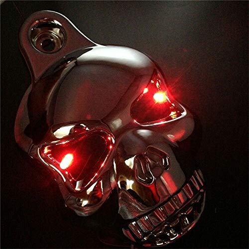 Motor Parts Accessories Lighting&Electrical Body&Frame Tools&Garage Â  Motorcycle LED Skull Horn Cover for Harley Davidson Cowbell Horns (1992-2013) by Billion_Store