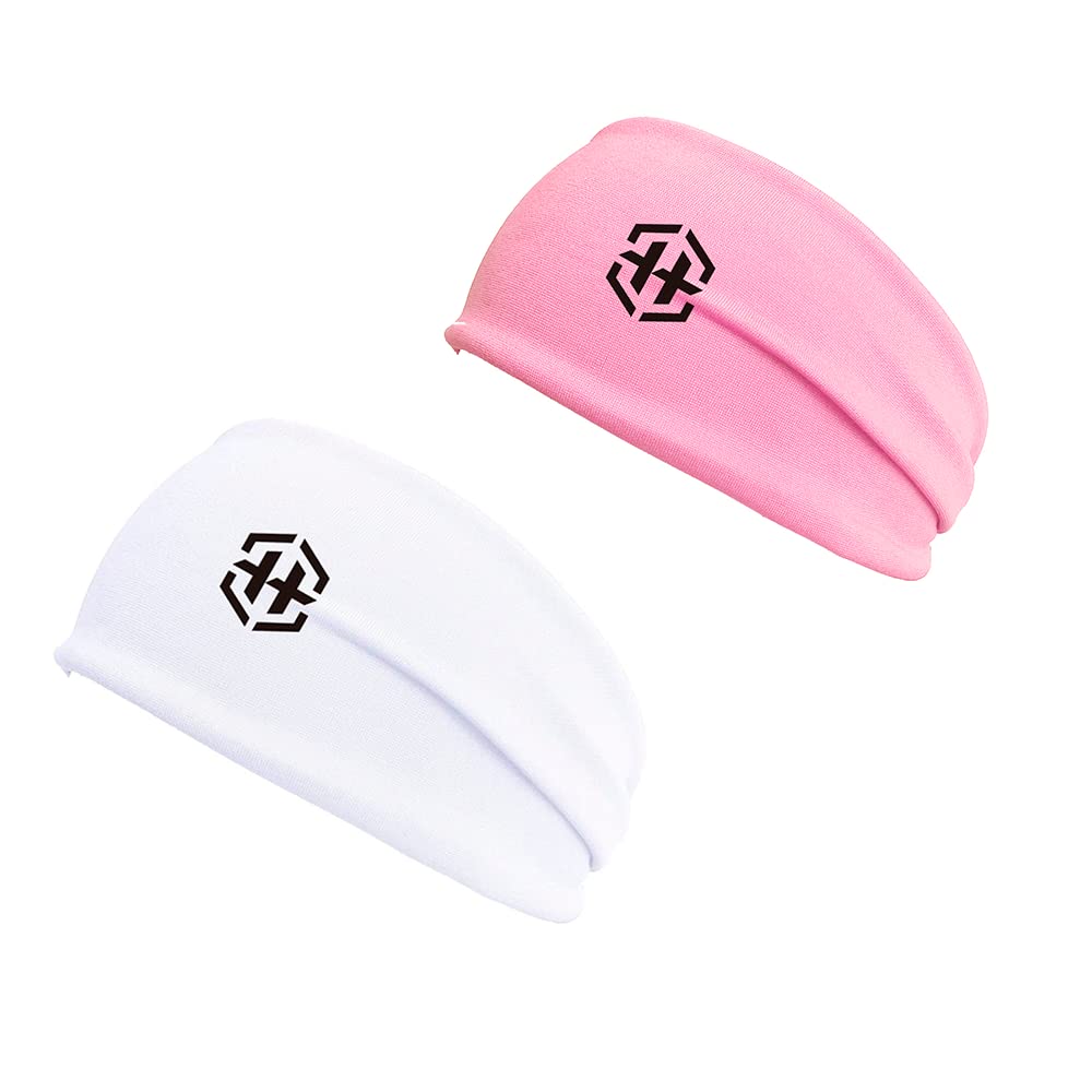 Hypefit Diademas Deportivas Extensible Unisex, Bandas de Pelo Entrenamiento, Turbante Deportivo, Apta para Running, Fitness, Yoga, Crossfit, Ciclismo