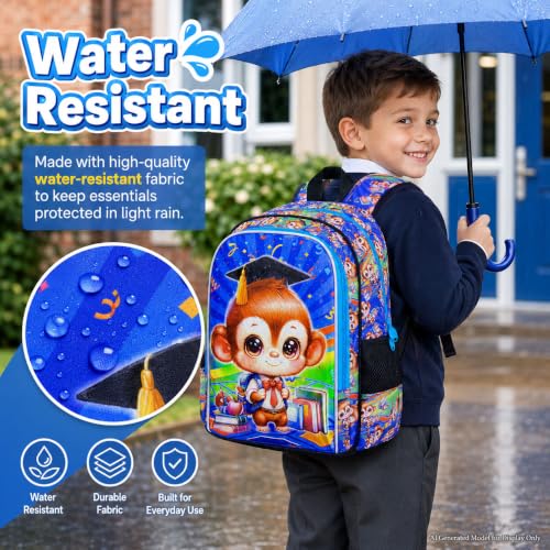 Image of AGSDON 3PCS Backpacks for Girls, 16 inch Elementary Kids Backpack Preschool School Bookbags and Lunch Box
