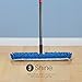 O-Cedar Dual-Action Microfiber flip mop with Telescopic Handle (Flip Mop with 3 Extra Refills), Pack- 3
