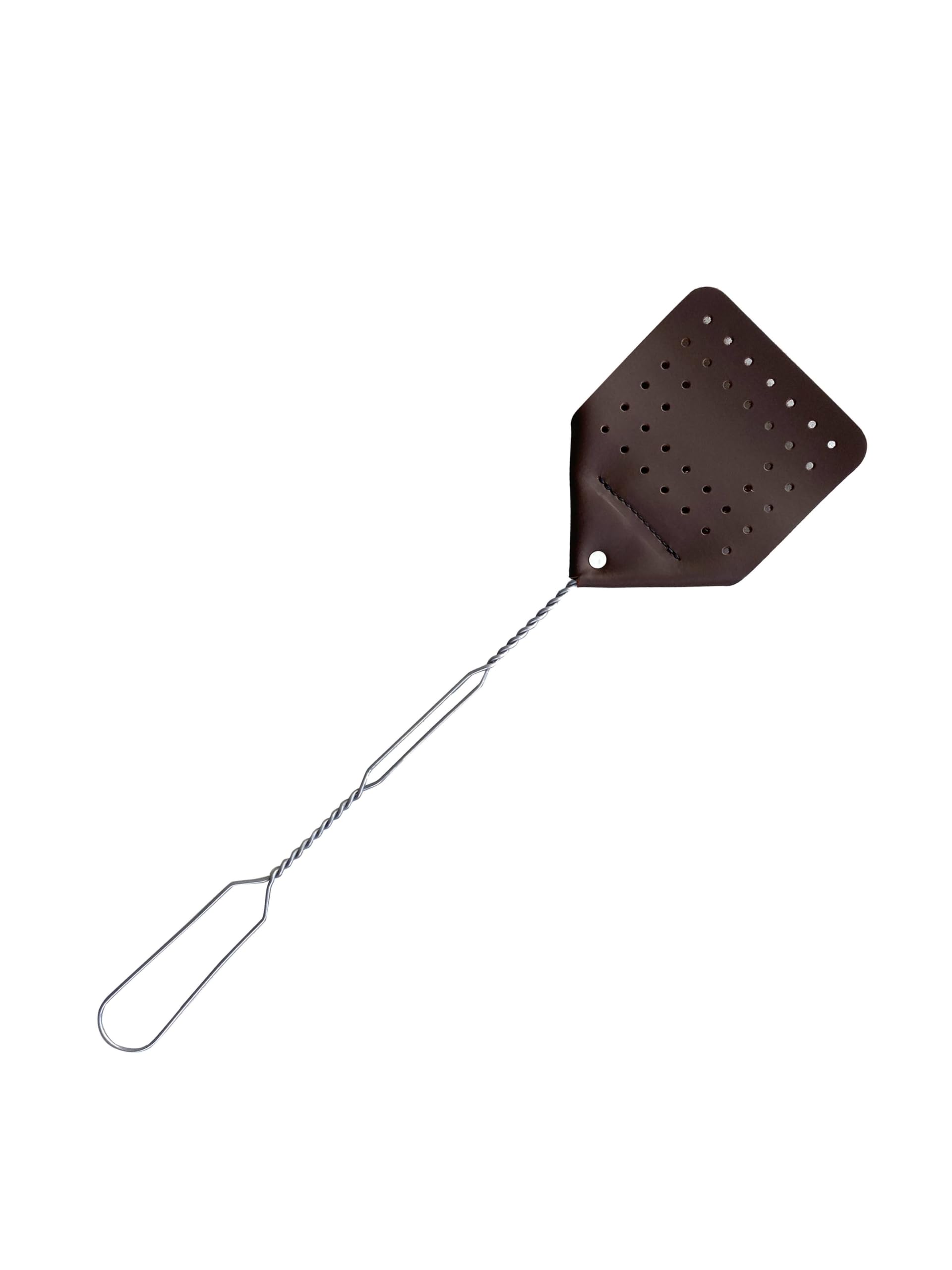 Hope Woodworking Leather Fly Swatter ââ‚¬â€œ 17ââ‚¬Â Amish Made Heavy Duty Flyswatter ââ‚¬â€œ Durable Metal Spring Handle - Rustic Fly Swatter for Flies, Mosquitoes, Horse Flies, Wasps, Insects (-image-30