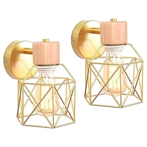 Idegu IDG-WP-001 Vintage Wandleuchte 2 Stück