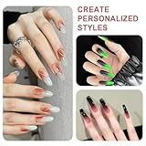 Qufiiry 100 PCS Nail Sponges for Ombré, Nail Art Tools Sponge Brush, Nail Art Sponge with 1 Metal Grabber Nail Brushes Storage and Box for Nail Art Design Manicure Diy - Image 7