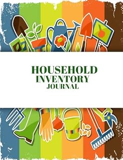 Household Inventory Journal: Track Items & Contents Claims, Insurance List, Building Property Details Journals Organizer System, Personal Management ... Inches Paperback (Household Management Books)