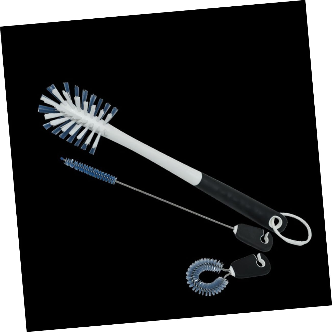 Healvian 3piezas Cepillos Multifuncionales para Limpiar Biberones y Tubos De Ensayo Iniciales Cepillo para Hendiduras Materiales Duraderos y Resistentes La Grasa
