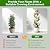 2 Pack Garden Obelisk Trellis for Climbing Plants, 72" Metal Rustproof Rose Trellis, Tower Potted Cages Plant Support for Flowers/Vegetables/Vines, Indoor Outdoor Garden Patio