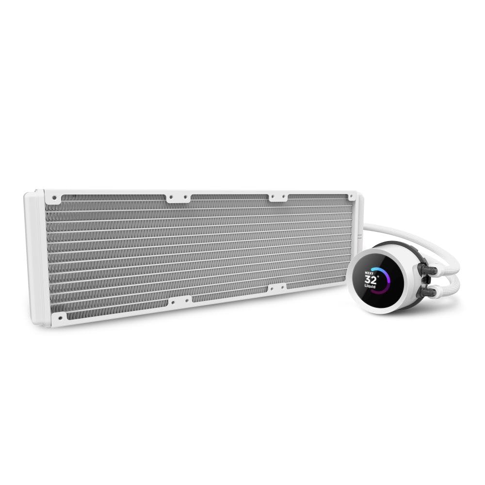 Amazon.co.jp: NZXT KRAKEN RGB 360 White 簡易水冷CPUクーラー RL 