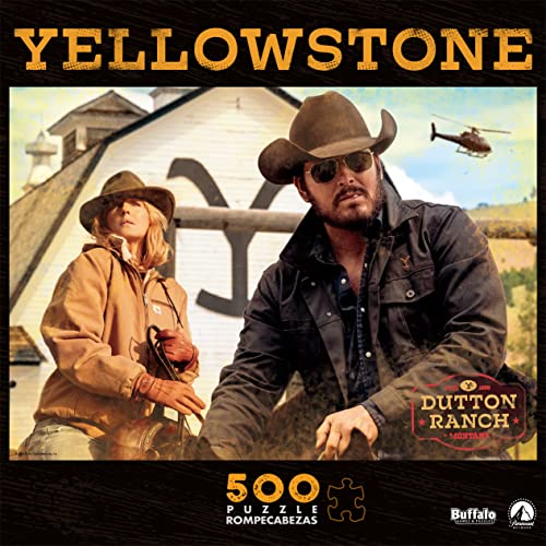 Buffalo Games - Yellowstone - Protect The Family - 500 Piece Jigsaw Puzzle for Adults - Challenging Puzzle Perfect for Game Nights - Finished Puzzle Size is 21.25 x 15.00