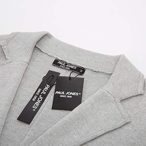 PJ PAUL JONES Men's Cardigan Sweater Shawl Collar Button Down Knit Blazer Jacket Knitwear4