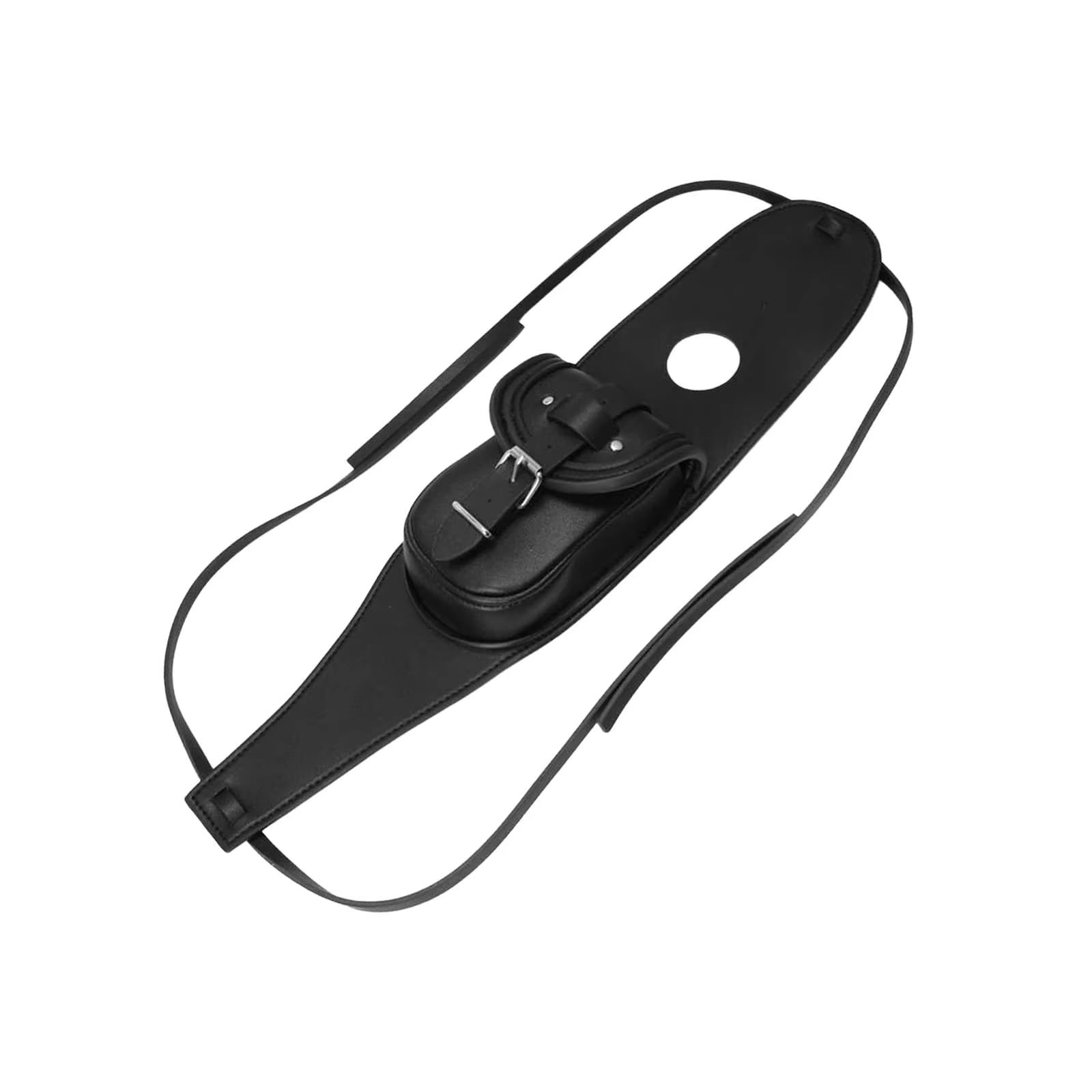 Borsa Portaoggetti Universale Per Serbatoio Carburante Motociclette Copertura Pannello Nero Installazione Semplice Accessori In PU Custodia Telefono Utensili Sacche Moto