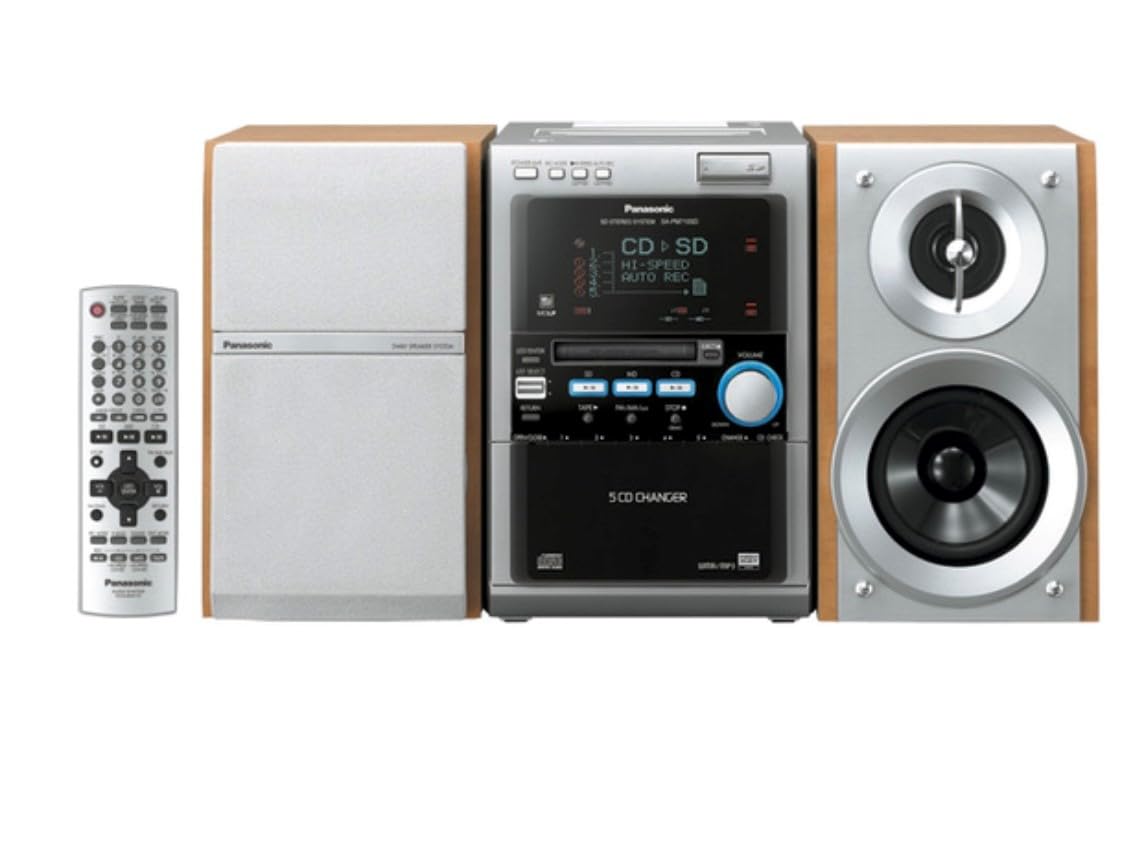 Amazon.co.jp: Panasonic SDカードスロット搭載 MDミニコンポ SC  