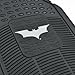 Superhero Car Floor Mats, Officailly Licensed Warner Bros DC Comics, All Weather Interior Auto Protection, Heavy Duty Rubber Liners for Car Truck Van SUV