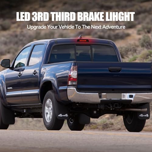 Image of Third 3rd Brake Light LED for 1995-2015 Toyota Tacoma, High Mount Rear Brake Lights Assembly for 95-15 Tacoma, Waterproof Center Cab Lamp Stop Light