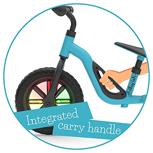 image for Chillafish Charlie Glow Lightweight Toddler Balance Bike Trainer with 
