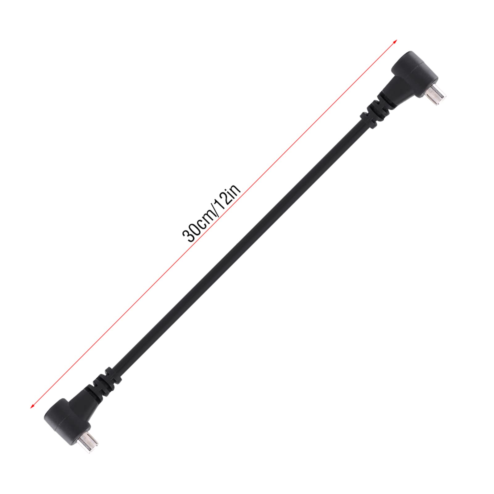 Elerose 12-calowy męski na męski kabel do synchronizacji PC Flash, kabel do synchronizacji, kabel do latarki