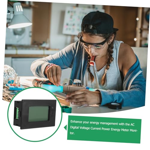 Écran LCD wattmètre intégré pour stopper le gaspillage électricité - 5