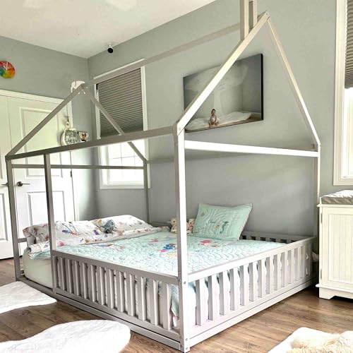 Sweet Home From Wood Hausbett Holzbett Tipi-Bett Montessori-Bett...