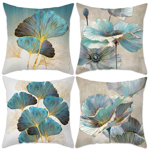 Betadistor Green Cushion Covers Set of 4