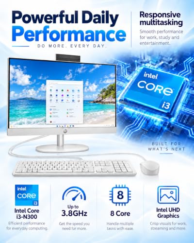 HP 24" Touchscreen All-in-One Desktop Computer, 16GB RAM, 512GB SSD - image 4
