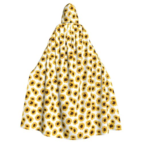 Cape à capuche tournesol pour vos célébrations en plein air