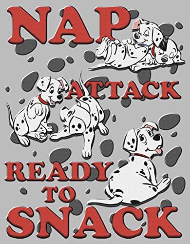 Fifth Sun Little, Big Disney 101 Dalmations Nap Attack Snack Pups Girls Short Sleeve Tee Shirt2