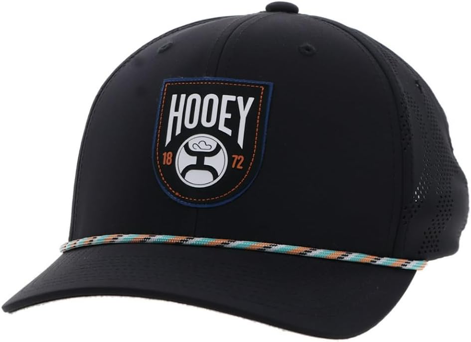 HOOEY Bronx Adjustable Snapback Mesh Trucker Back Hat