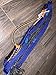 EPT Bull Ropes Brazilian/American Hybrid Royal Blue on Black Poly Pro 9x7 Left Hand Bull Rope 16'