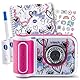 KidiZoom Print Cam Scrapbook Bundle pink - Kreative Kamera, die Bilder direkt ausdrucken kann - Inkl. Scrapbook, Stickern, Stift und Druckerpapier