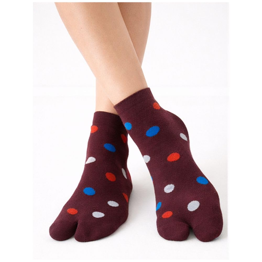 New Thumb Socks for Women's Girls Ankle Length Soft Cotton Multicolored Combo Pack of 5 (New Thumb socks) 3